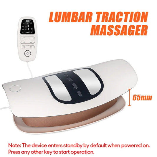 PureComfort Adjustable Lumbar Traction Massager